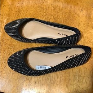 Torrid Embellished Studded Low Dip Flats
